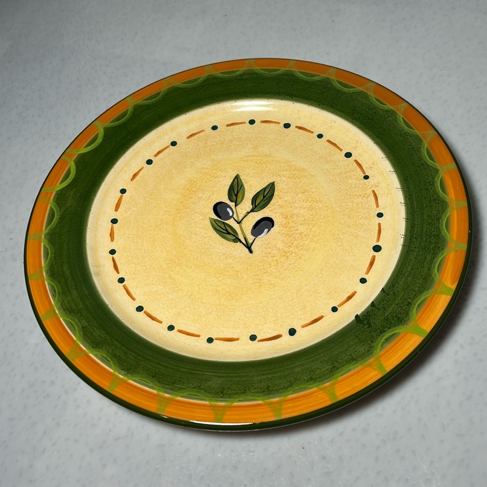 Pfaltzgraff Everyday Tuscan Olives Round Platter